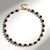 Collana in argento con Ematite Nera