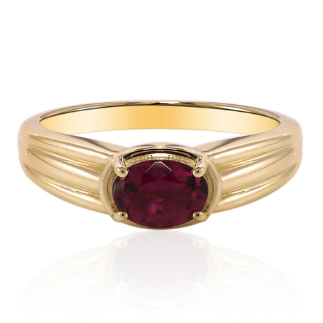 Anello in oro con Rubellite (Tenner Diniz)