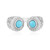 Sleeping Beauty Turquoise Silver Ring (Ornaments by de Melo)