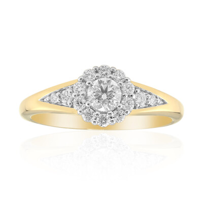 Anillo en oro con Diamante VVS1 (G) (Annette)