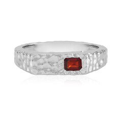 Tanzanian Ruby Silver Ring