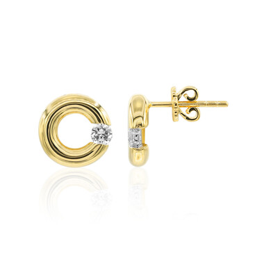 IF (D) Diamant-Goldohrringe (Annette)