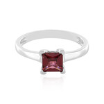 Anello in argento con Rodolite Lampone