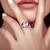 Bague en argent et Kunzite (Pallanova)
