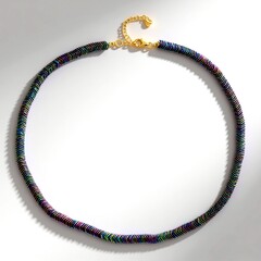 Collana in argento con Ematite Mistica