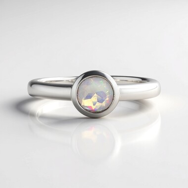 Welo-Opal-Silberring