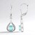Orecchini in argento con Grandidierite