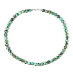 Türkis-Silberhalskette