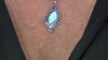 Collar en plata con Larimar (KM by Juwelo)