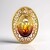 Ciondolo in argento con Ambra Sunrise Baltica (dagen)