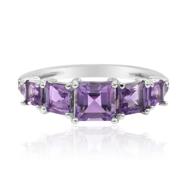 Amethyst-Silberring