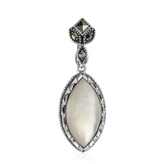 Mother of Pearl Silver Pendant (Annette classic)