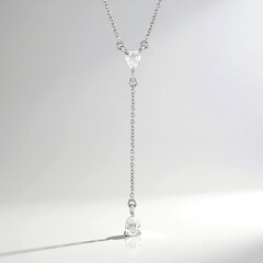 Collana in argento con Petalite