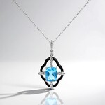 Collana in oro con Onice Nero (CIRARI)