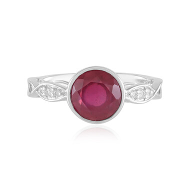 Anello in argento con Rubino del Madagascar (de Melo Essence)