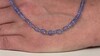 Collar en plata con Tanzanita