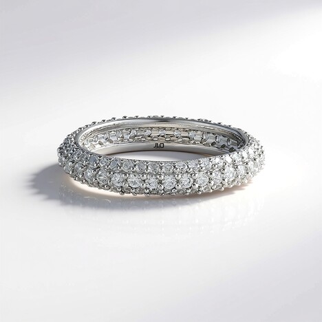 Bague en argent et Zircon