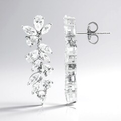 Orecchini in argento con Zircone (de Melo Essence)