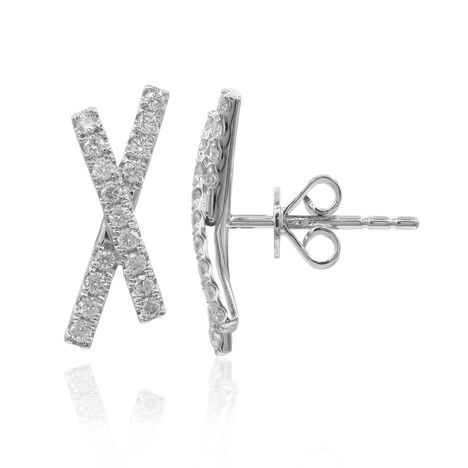 14K I1 (H) Diamond Gold Earrings (CIRARI)