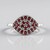 Anello in argento con Rubino Tanzania (Adela Silber)