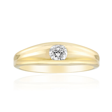 9K SI1 (G) Diamond Gold Ring (Annette)