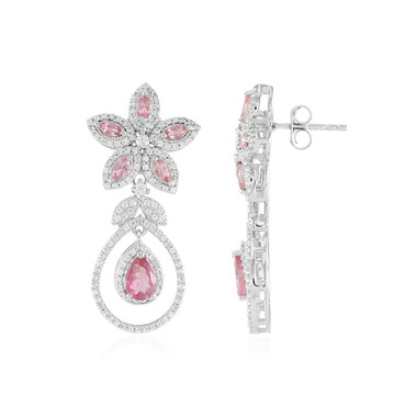 Orecchini in argento con Tormalina (Adela Silber)