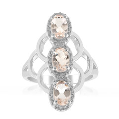 Zilveren ring met Marropino Morganieten