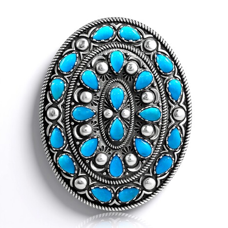 Ciondolo in argento con Turchese (Desert Chic)