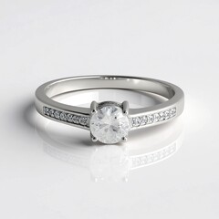 Anello in argento con Zircone