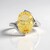 Anello in argento con Citrino