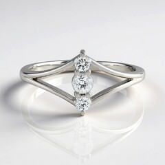 Anello in argento con Zircone