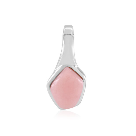 Pinkfarbener Opal-Silberanhänger (MONOSONO COLLECTION)