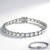 Bracciale in argento con Topazio Bianco