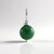 Ciondolo in argento con Giada Africana (MONOSONO COLLECTION)