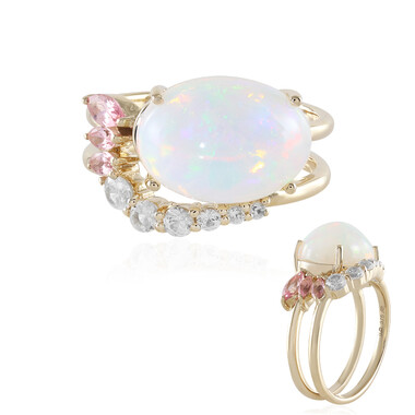 Welo-Opal-Goldring (Adela Gold)