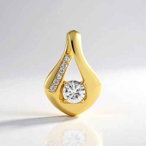 Ciondolo in argento con Zircone (Adela Silber)