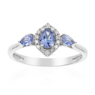 AAA-Tansanit-Goldring (CIRARI)