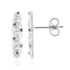 Orecchini in argento con Zaffiro Blu (SAELOCANA)