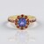 Anello in oro con Tanzanite (Adela Gold)