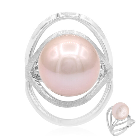 Anillo en plata con Perla Ming (TPC)