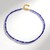 Collana in argento con Tanzanite