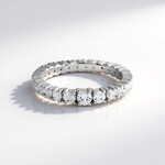 Anello in argento con Zircone