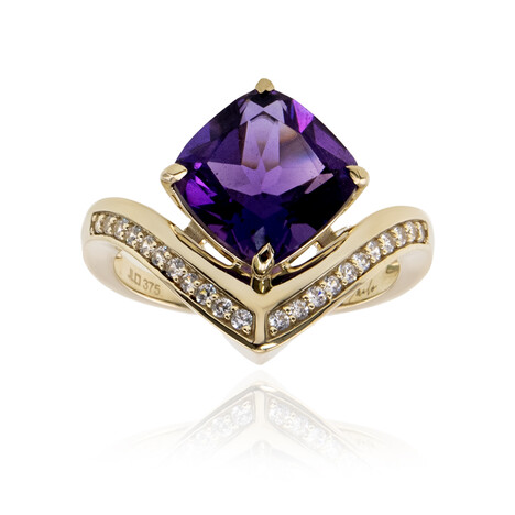 Amethyst-Goldring (de Melo Gold)