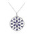 Collier en argent et Iolite