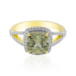 Anello in oro con Diasporo cangiante (Tenner Diniz)