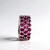 Ciondolo in argento con Rodolite (MONOSONO COLLECTION)