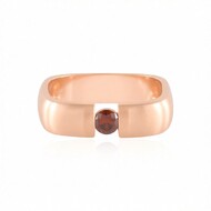Roter I2 Brillant-Silberring (de Melo Essence)