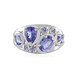 Anello in argento con Tanzanite