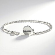 Brazalete en plata con Diamante SI1 (G) (Annette)