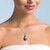Mystic Freshwater Pearl Silver Pendant